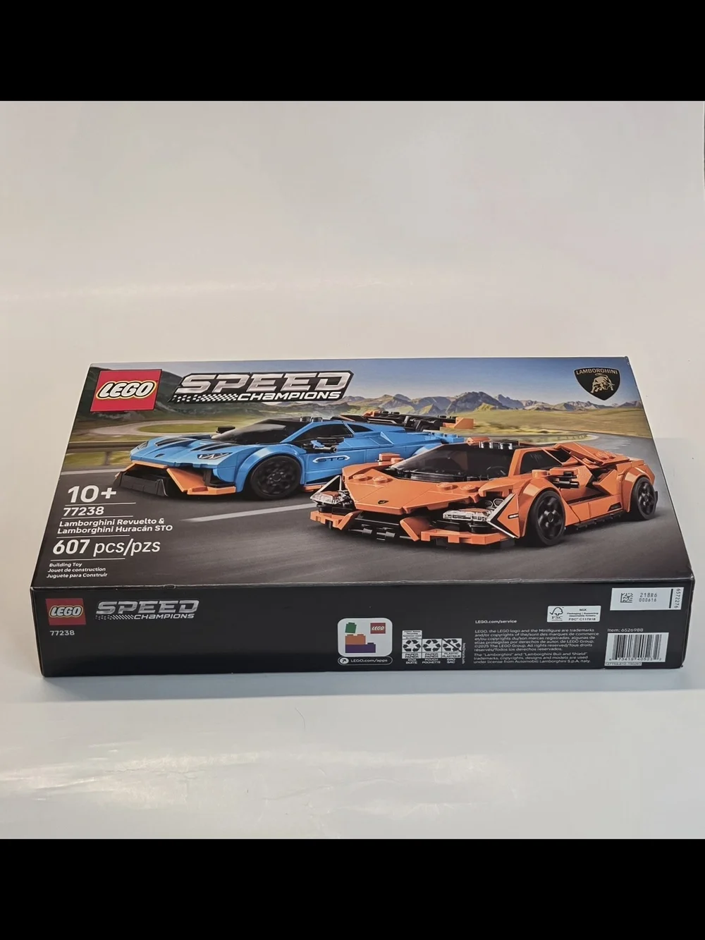 LEGO Speed Champions 77238 Lamborghini Revuelto & Huracán STO New And Sealed